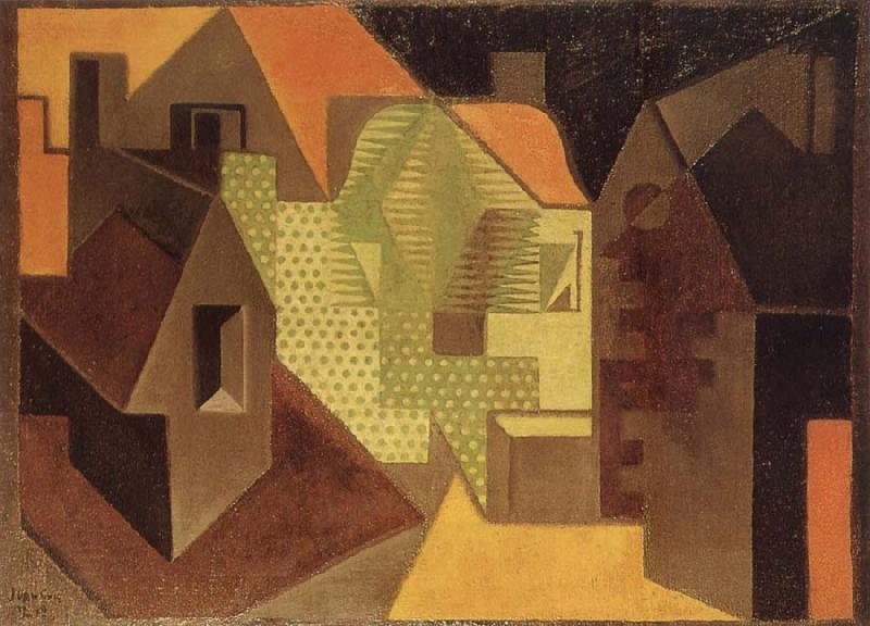 Juan Gris Village oil painting picture